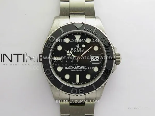 Yacht-Master 226627 V2 Ti VSF 1:1 Best Edition Black Dial On Titanium Bracelet DD3235