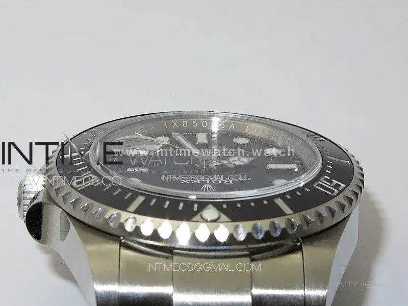 Sea-Dweller 126600 VSF 1:1 Best Edition Black Dial On 904L SS Case and Bracelet VS3235