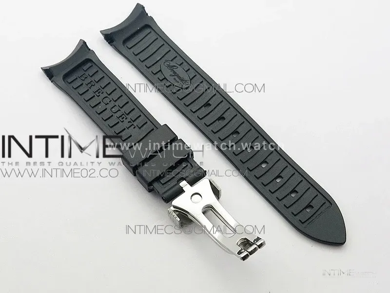 Marine 5222 SS HGF 1:1 Best Edition White Dial On black Leather Strap Asian Cal.517GG (Free rubber strap)