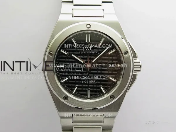 Ingenieur IW328901 SS MZF 1:1 Best Edition Black Dial On SS Bracelet A2892 (Free Tool)
