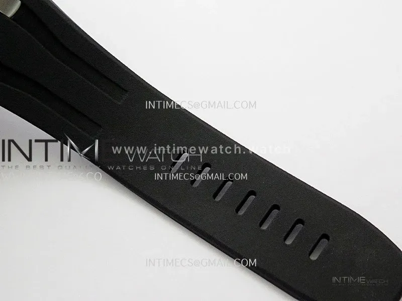 Royal Oak Offshore 44mm SS JF 1:1 Best Edition White Dial On Black Rubber Strap A3126