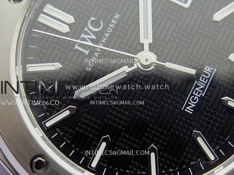 Ingenieur IW328901 SS GHF 1:1 Best Edition Black Dial On SS Bracelet Miyota 9015