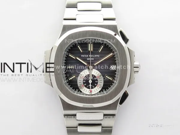 Nautilus 5980/1A-001 Blue Dial in Steel