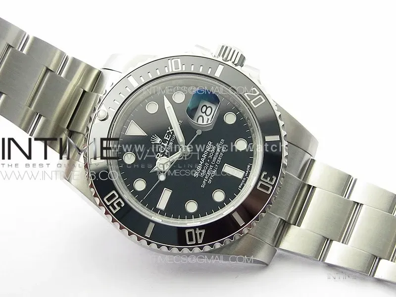 Submariner 116610 LN Black Ceramic VSF 1:1 Best Edition 904L SS Case and Bracelet VS3135