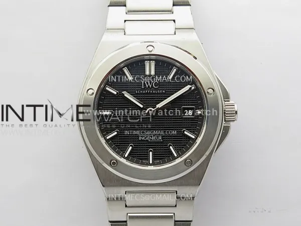 Ingenieur IW328901 SS A7F 1:1 Best Edition Black Dial on SS Bracelet A2892