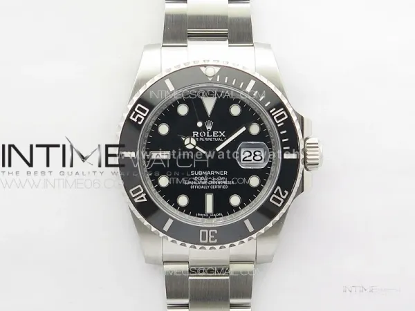 Submariner 116610LN 904L SS Case NTF 1:1 Best Edition Black Dial On 904L Bracelet SA3135