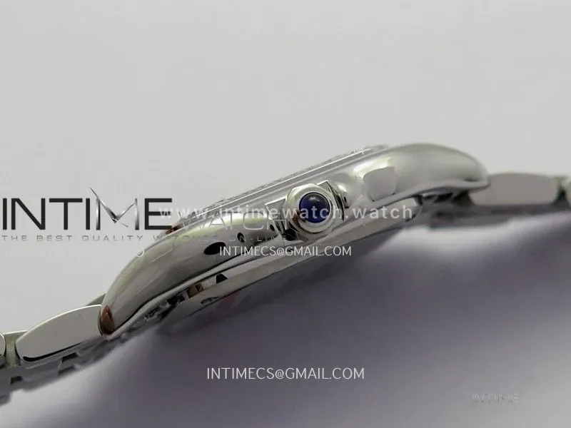 Panthère Secrete Ladies 22mm SS BBA 1:1 Best Edition Gray Ombre Dial On SS Bracelet Ronda Quartz
