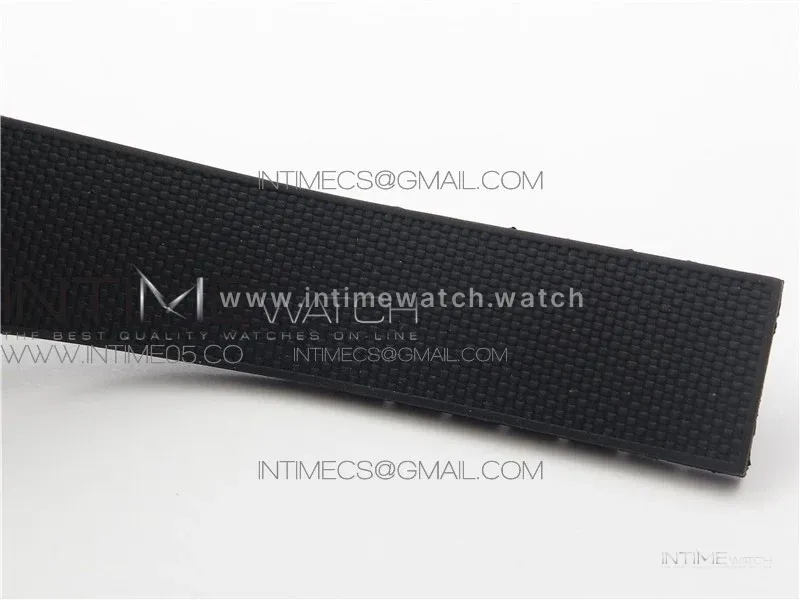 Conquest L3.840.4.56.6 Real Ceramic Bezel SS AF 1:1 Best Edition Black dial On Rubber Strap A2824