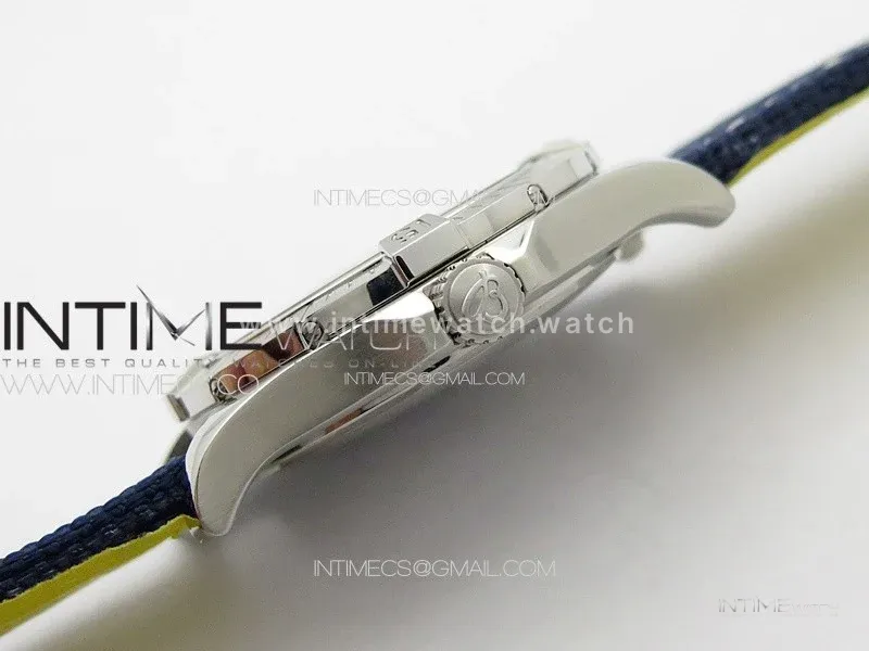 Avenger Automatic 43mm SS B50 Best Edition Blue Dial on Blue Nylon Strap A2824