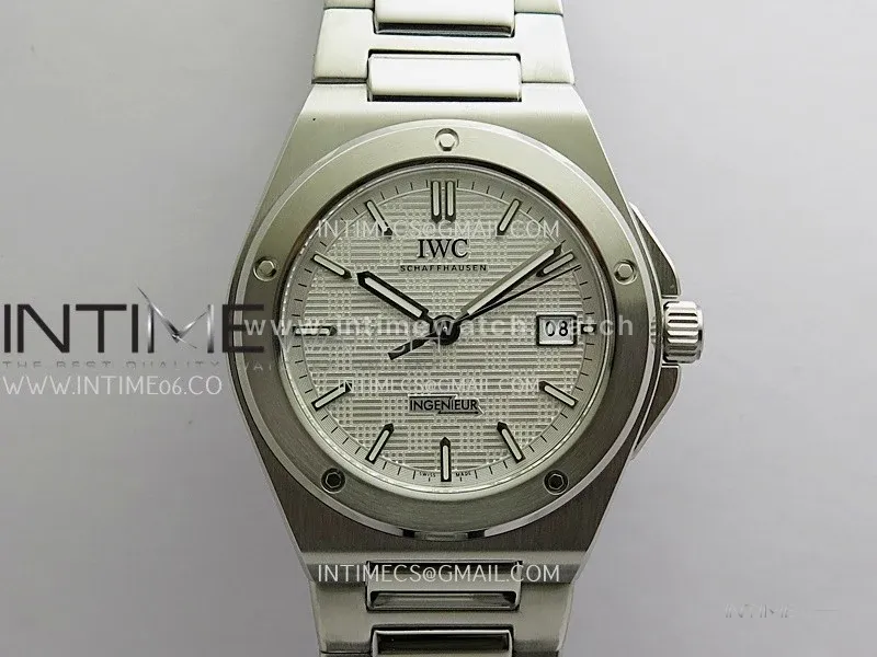Ingenieur IW328902 SS CHF 1:1 Best Edition Silver Dial On SS Bracelet A2892