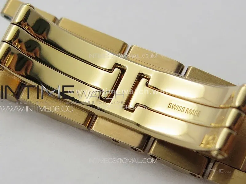 Ballon Bleu 33mm RG 3KF 1:1 Best Edition White Textured Dia Markers Dial on SS Bracelet A076