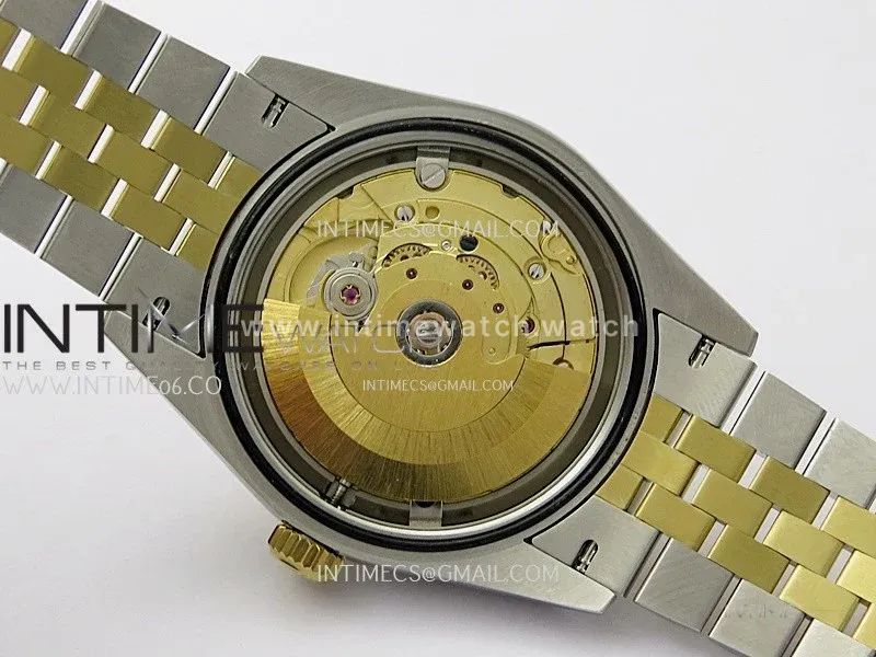 DateJust 126233 904L SS/YG JDF 1:1 Best Edition Black Dial Stick Markers on Jubilee SS/YG Bracelet