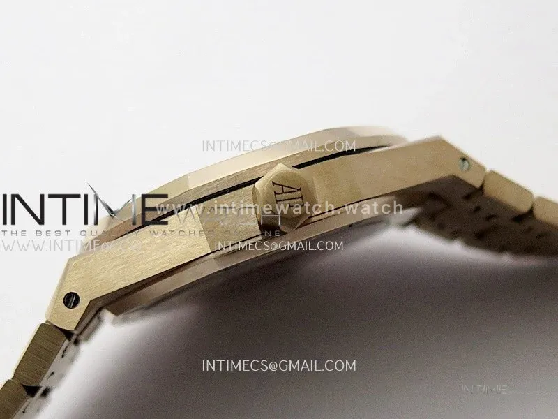 Royal Oak 15510 Gain Weight RG DDF 1:1 Best Edition Blue Dial On RG Bracelet Super Clone DD4302
