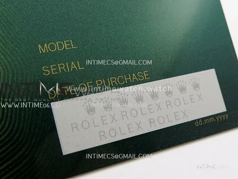 2025 Rolex Box and Papers New Version 1:1 Best Edition