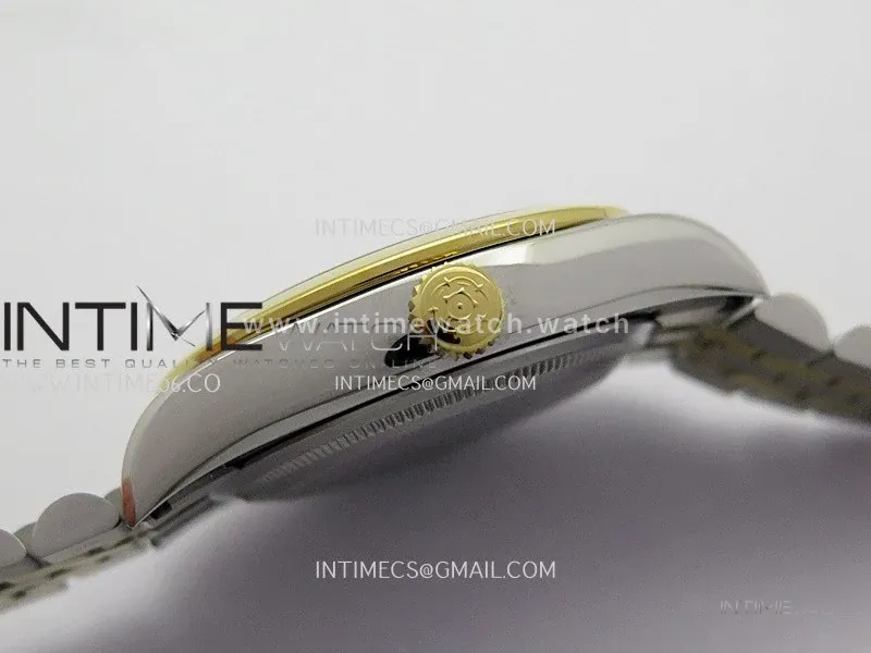 Black Bay 41mm SS/YG HTF 1:1 Best Edition Gold Dial Diamond Marker On SS/YG Jubilee Bracelet Asian 5601