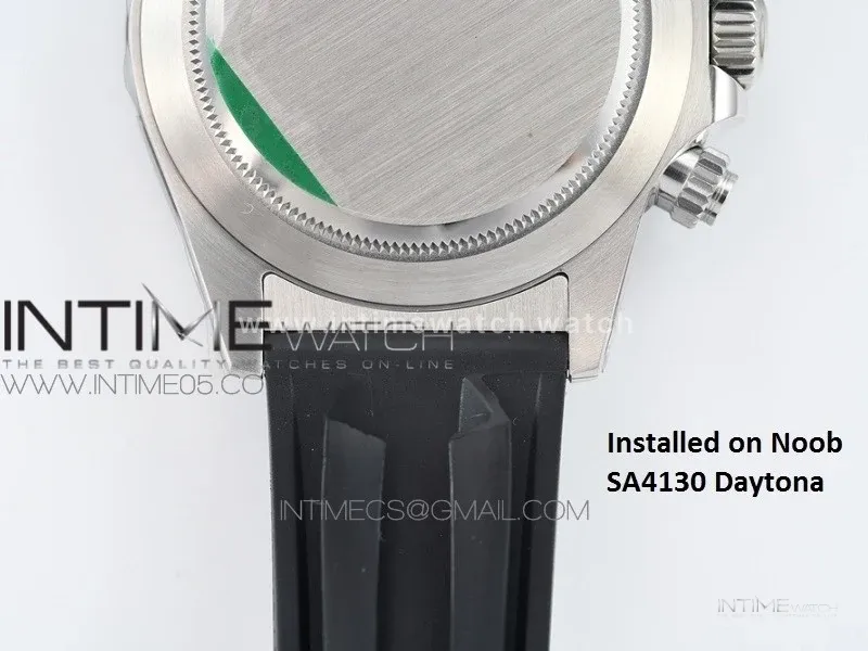 904L Stainless Steel Endlinks for Genuine Daytona fits Rubber Strap