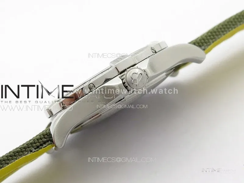 Avenger Automatic 43mm SS B50 Best Edition Green Dial on Green Nylon Strap A2824
