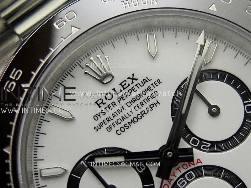 Daytona 126500 UFO 904L Steel SS 1:1 Best Edition White Dial On SS Bracelet UF4131 (Free Sprung)
