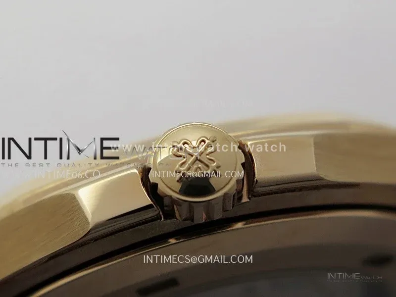 Aquanaut 5167 Gain Weight RG DDF 1:1 Best Edition Brown Dial On Brown Rubber Strap Super Clone DD330