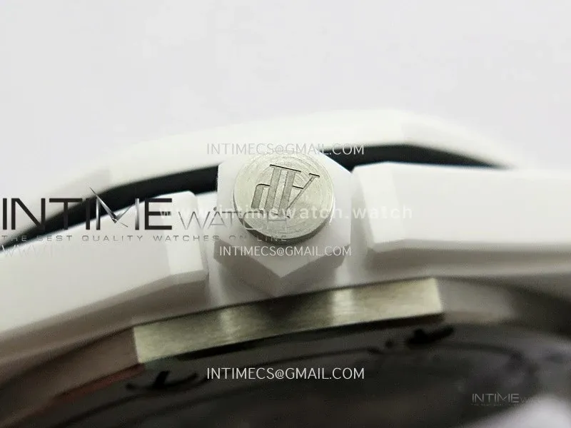 Royal Oak Offshore Diver 15707 White Ceramic JF 1:1 Best Edition SA3120 Super Clone