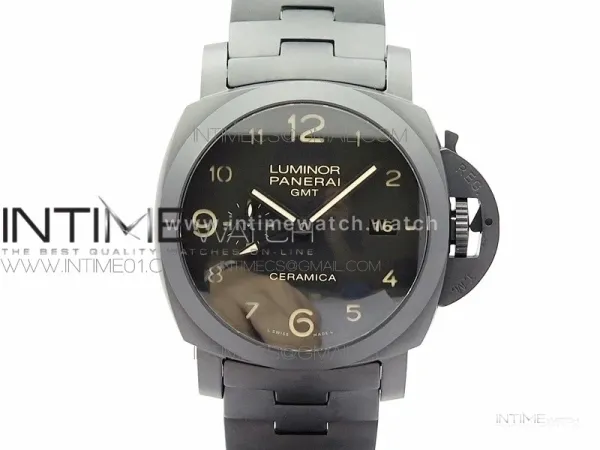 PAM 438 O REAL CERAMIC VSF 1:1 Best Edition SUPER CLONE P9001 BEST ON Ceramic Bracelet