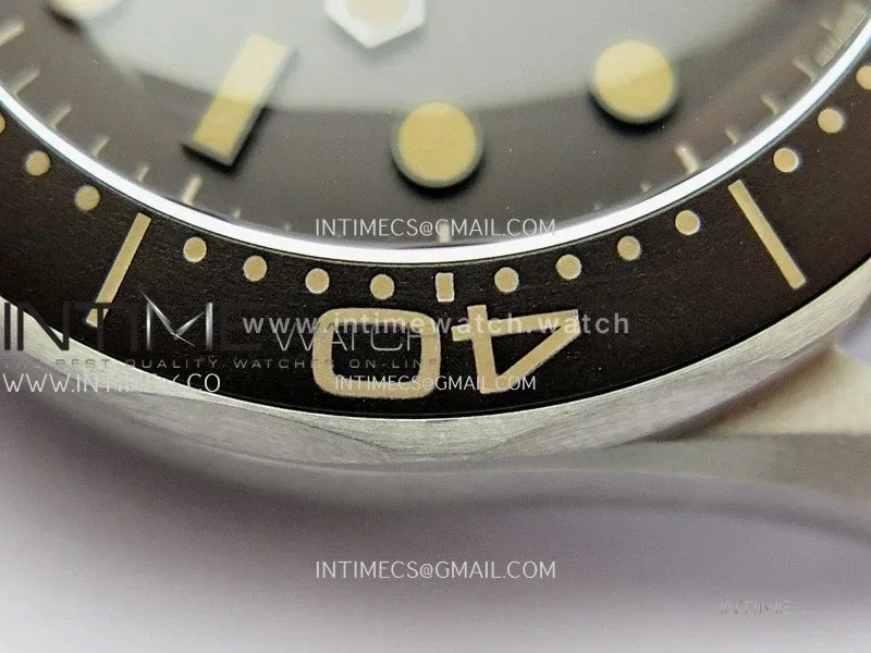 Seamaster 300 "No Time to Die" Titanium V7 VSF 1:1 Best Edition On Titanium Mesh Bracelet SA8806 Super Clone (Free Nato)