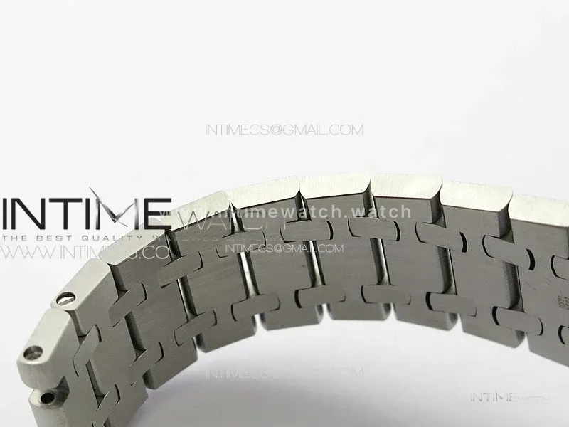 Royal Oak 41mm 15510 50th SS ZF 1:1 Best Edition Green Textured Dial on SS Bracelet A4302