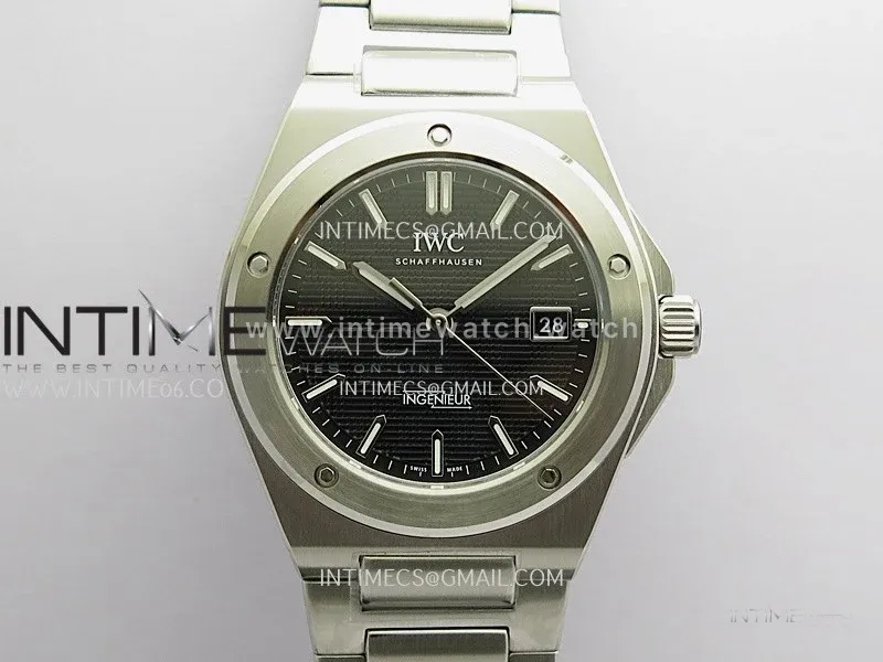 Ingenieur IW328901 SS GHF 1:1 Best Edition Black Dial On SS Bracelet Miyota 9015