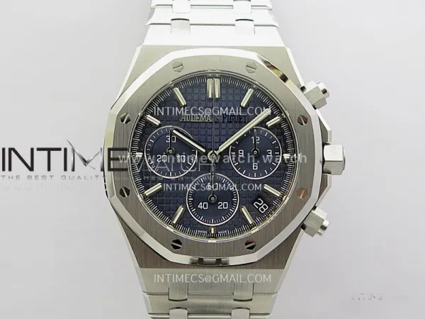 Royal Oak Chrono 26240 SS V2 DDF 1:1 Best Edition Blue Dial On SS Bracelet Super Clone DD4401