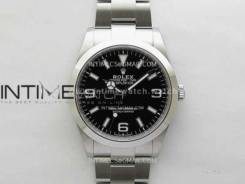 Explorer 224270 40mm 904L SS VSF 1:1 Best Edition Black Dial on 904L SS Bracelet VS3230