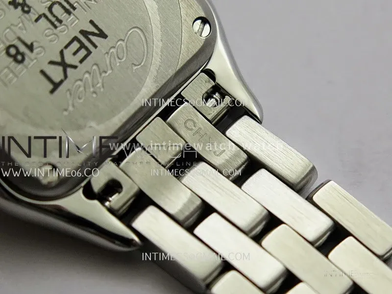 Panthère Secrete Ladies 22mm SS BBA 1:1 Best Edition Gray Ombre Dial On SS Bracelet Ronda Quartz