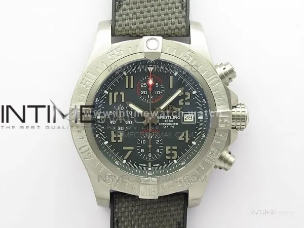 Avenger Bandit Titanium B50 Best Edition Gray Dial on Gray Nylon Strap A7750