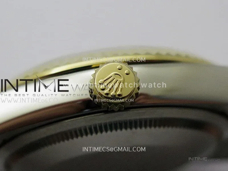 DateJust 126233 904L SS/YG JDF 1:1 Best Edition Black Dial Stick Markers on Jubilee SS/YG Bracelet