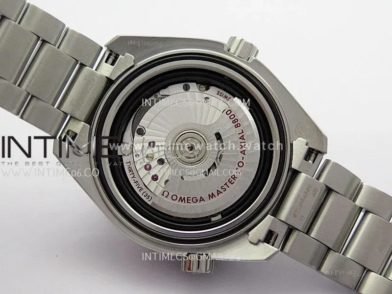 Planet Ocean 39.5mm Black Ceramic Bezel SS V4 VSF 1:1 Best Edition Black Dial On SS Bracelet Super Clone Asian 8800