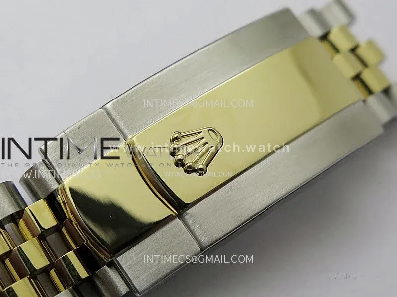 DateJust 126233 904L SS/YG JDF 1:1 Best Edition Black Dial Stick Markers on Jubilee SS/YG Bracelet